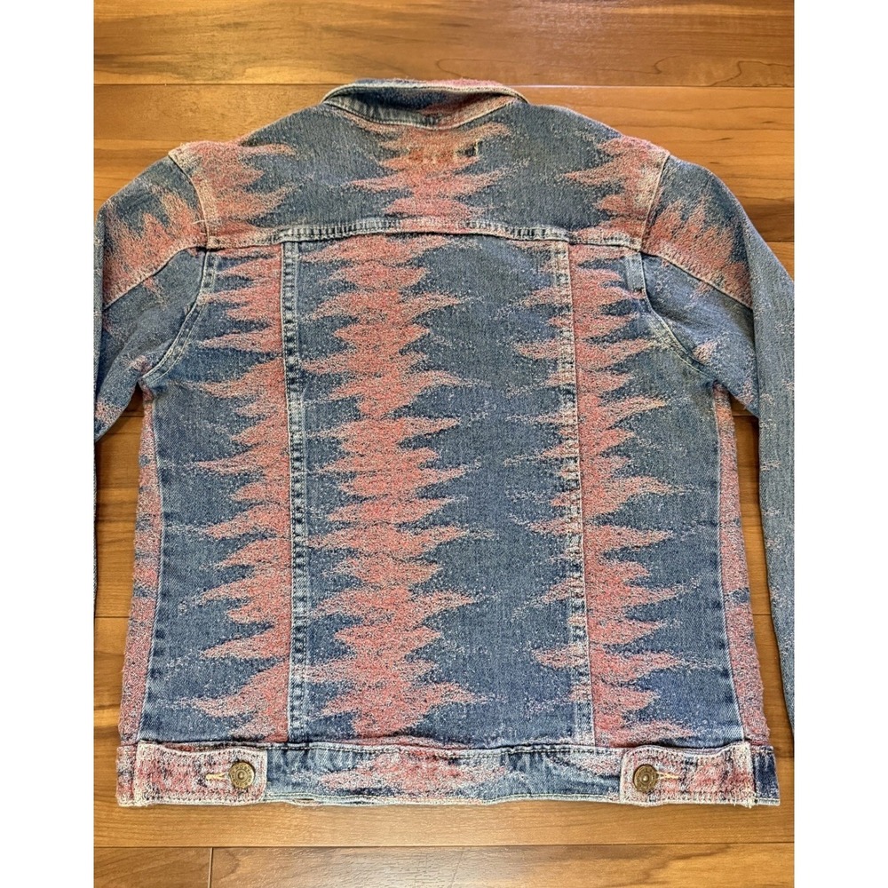 Joana Design Jeans Denim Jacket Japanese Kaeabeini Inspired Women's Size Medium - Picture 10 of 14